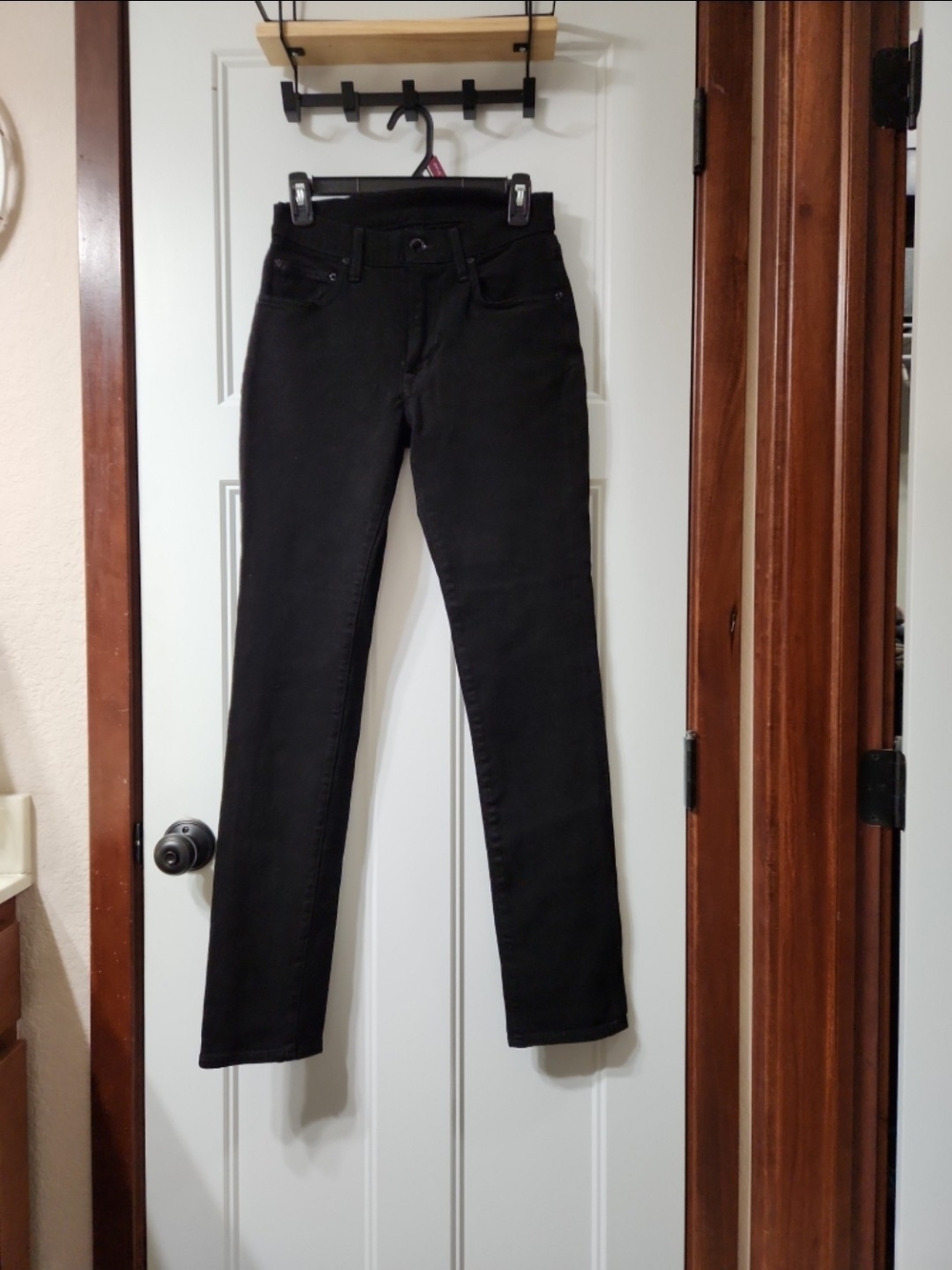 Cotton Citizen Black Straight Leg Jeans